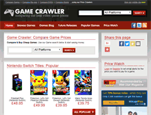 Tablet Screenshot of gamecrawler.co.uk